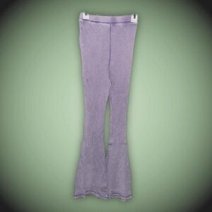 Purple Flare Leggings